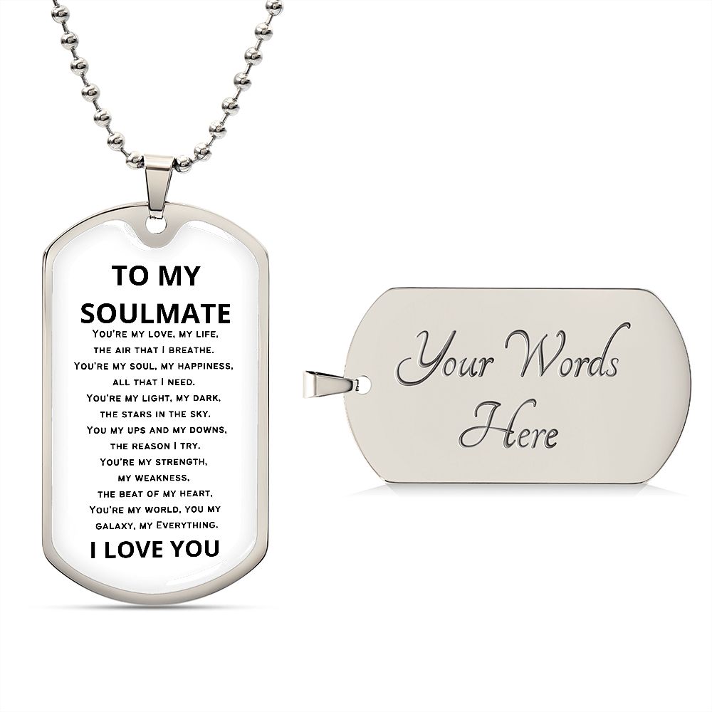 To My Soulmate